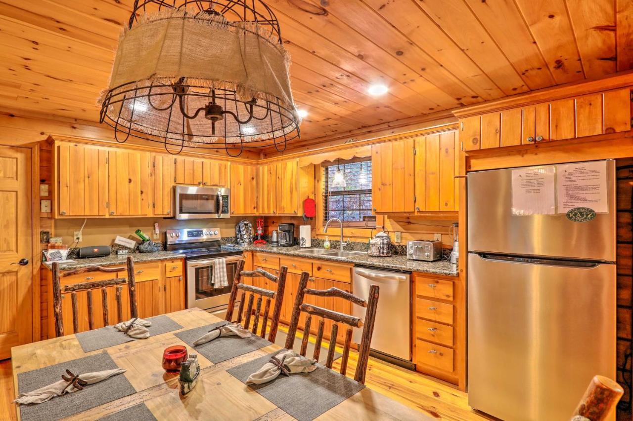Luxe Fightingtown Creek Cabin 2 King Suites And Spa Epworth Exterior foto