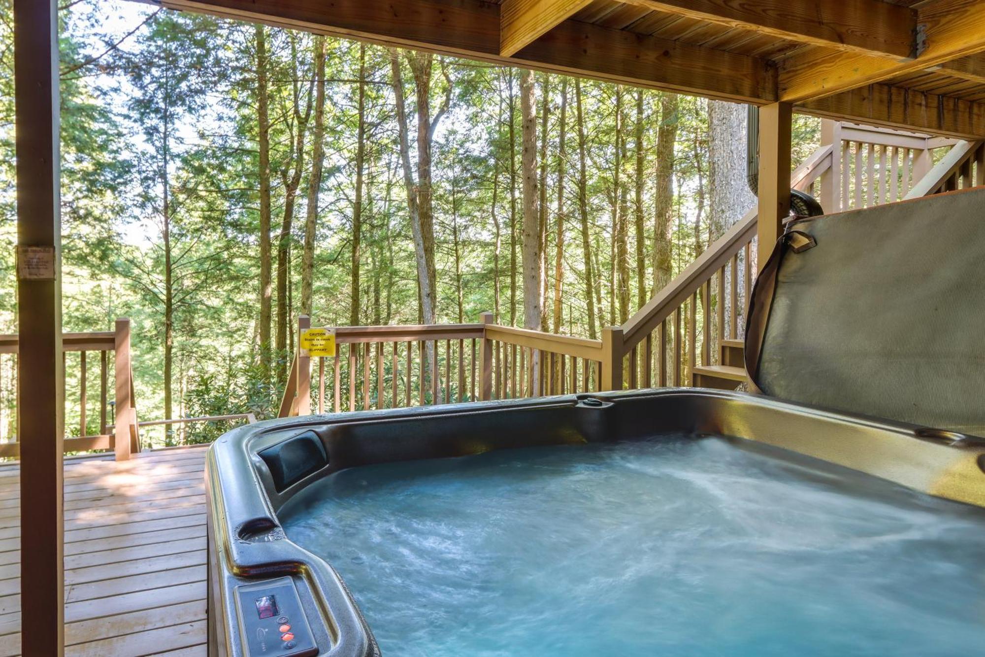 Luxe Fightingtown Creek Cabin 2 King Suites And Spa Epworth Exterior foto