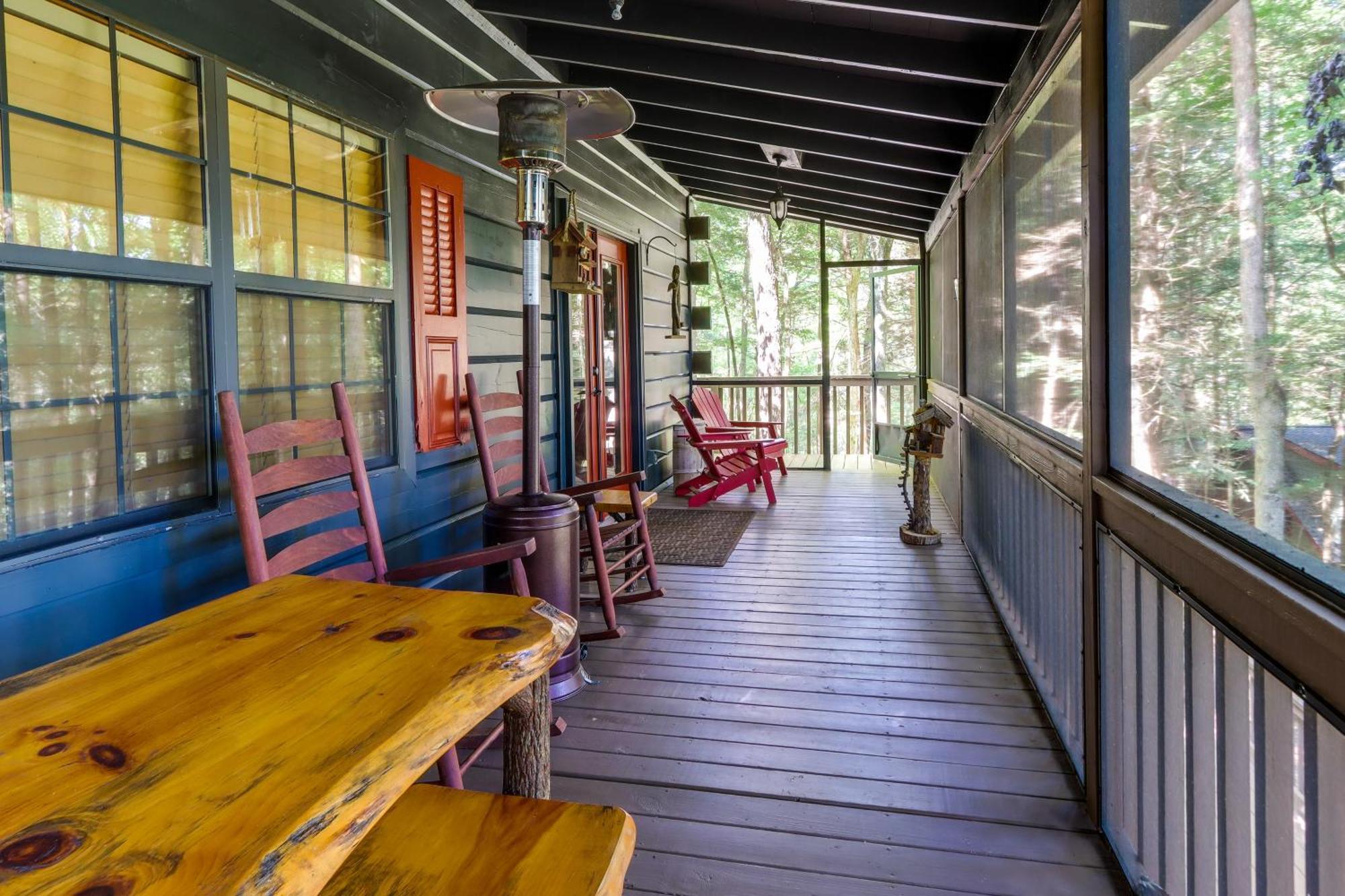 Luxe Fightingtown Creek Cabin 2 King Suites And Spa Epworth Exterior foto