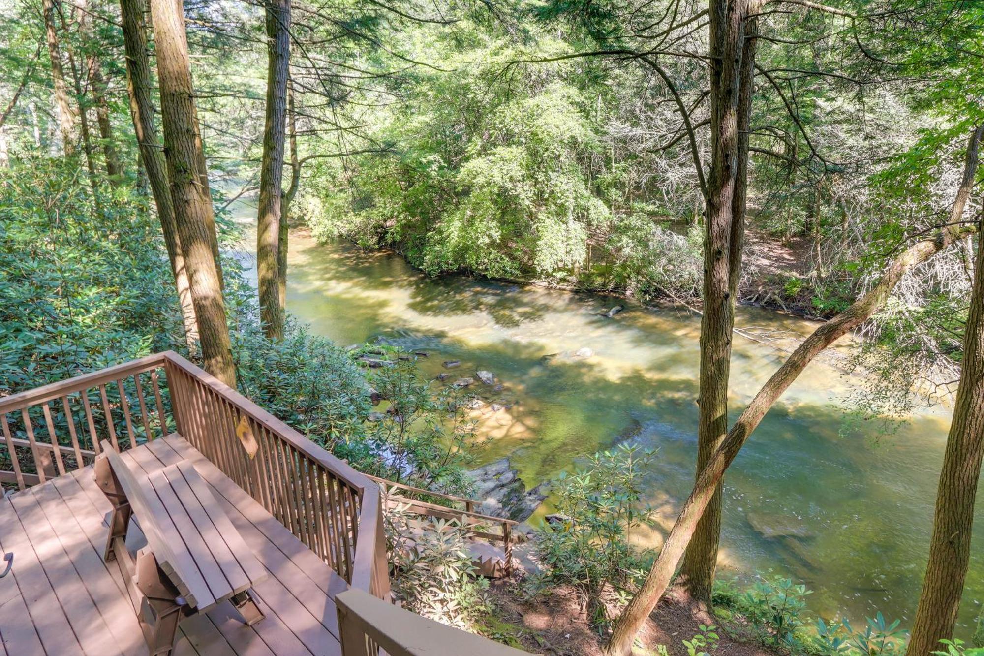 Luxe Fightingtown Creek Cabin 2 King Suites And Spa Epworth Exterior foto