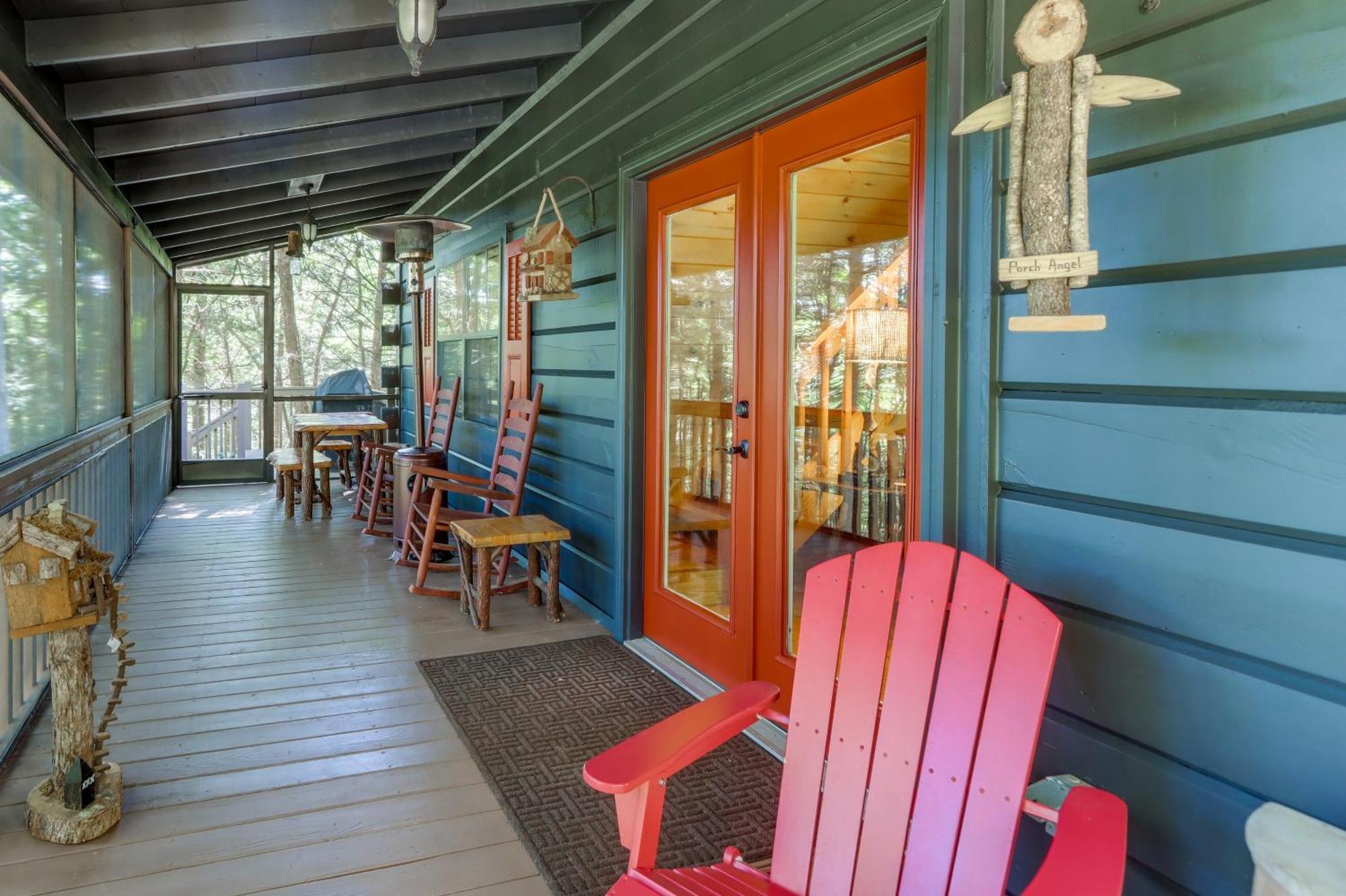 Luxe Fightingtown Creek Cabin 2 King Suites And Spa Epworth Exterior foto