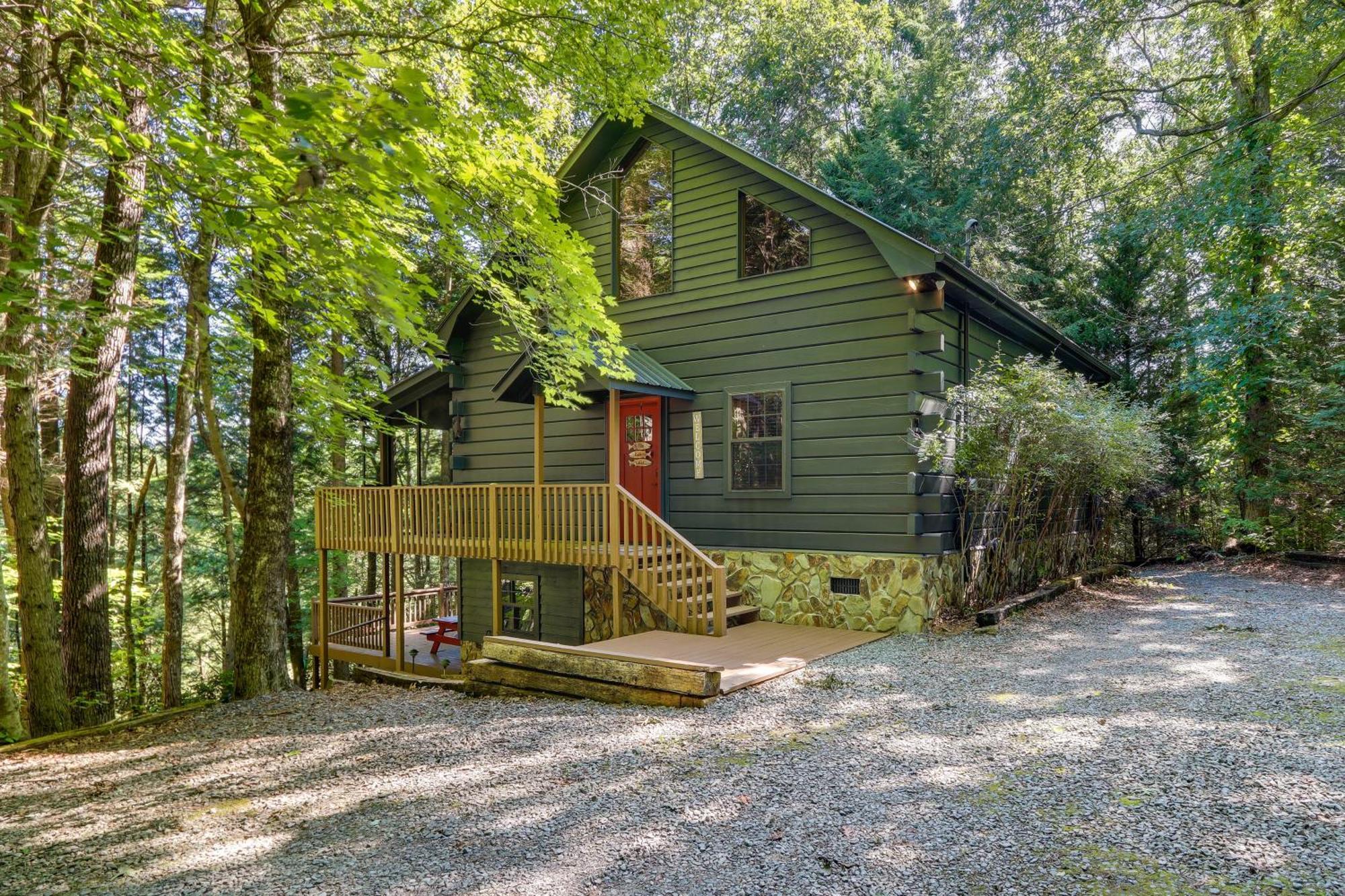 Luxe Fightingtown Creek Cabin 2 King Suites And Spa Epworth Exterior foto